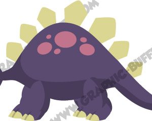 animated stegosaurus